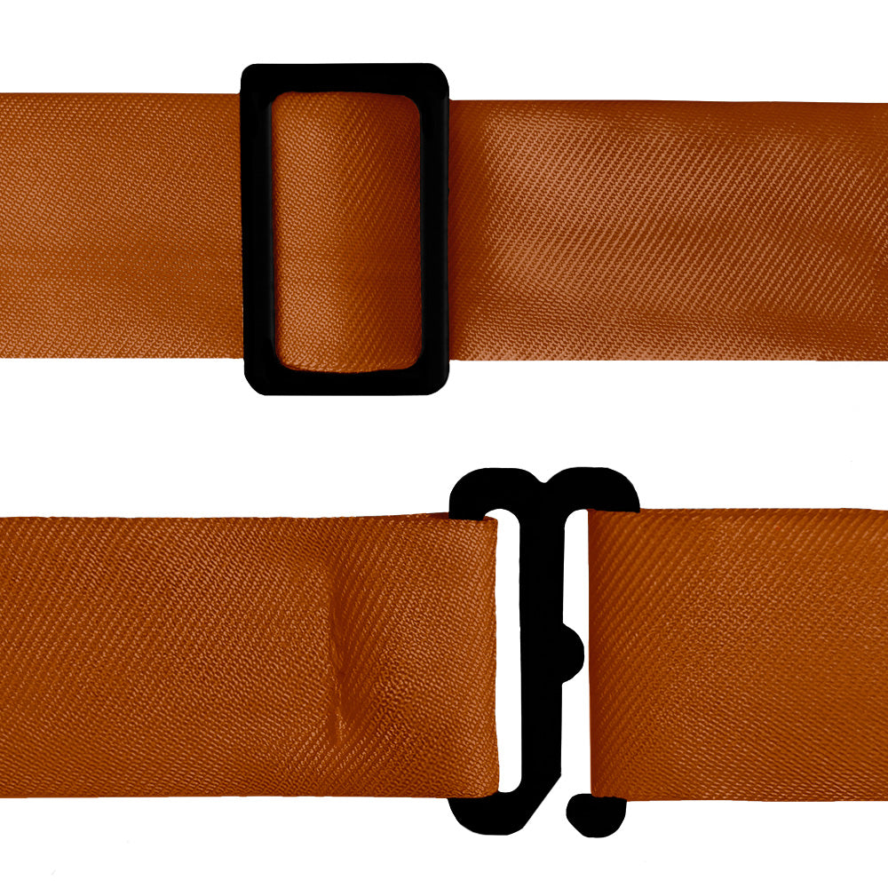 Azazie Burnt Orange Bow Tie - Bow Tie Hardware - Knotty Tie Co.