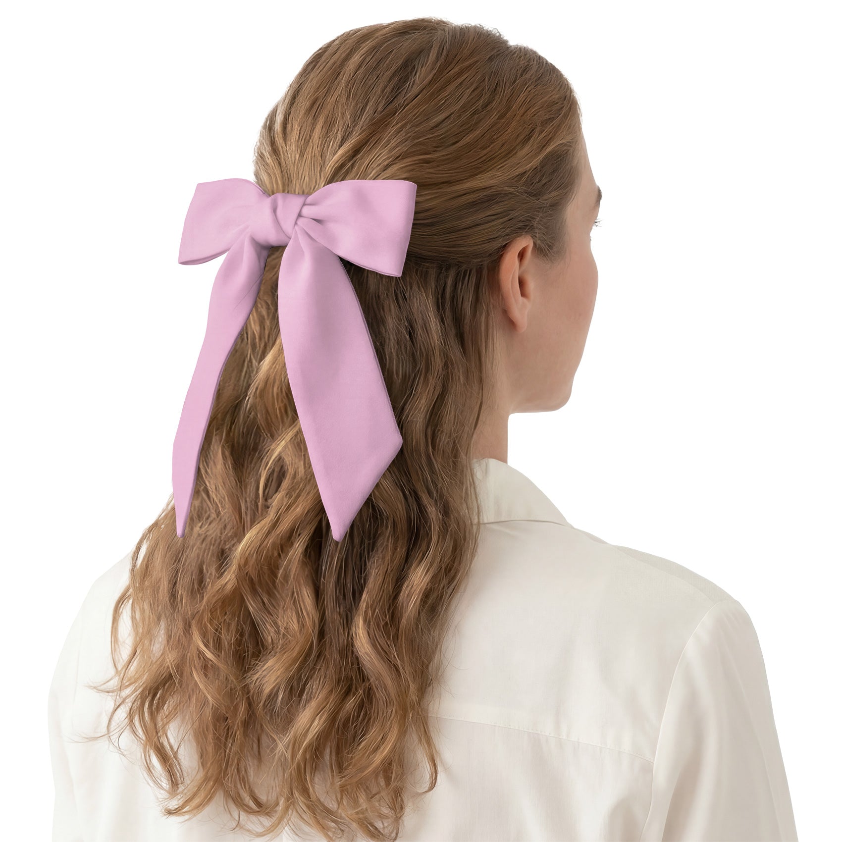 Azazie Candy Pink Hair Scarf - Hair Scarf - Knotty Tie Co.