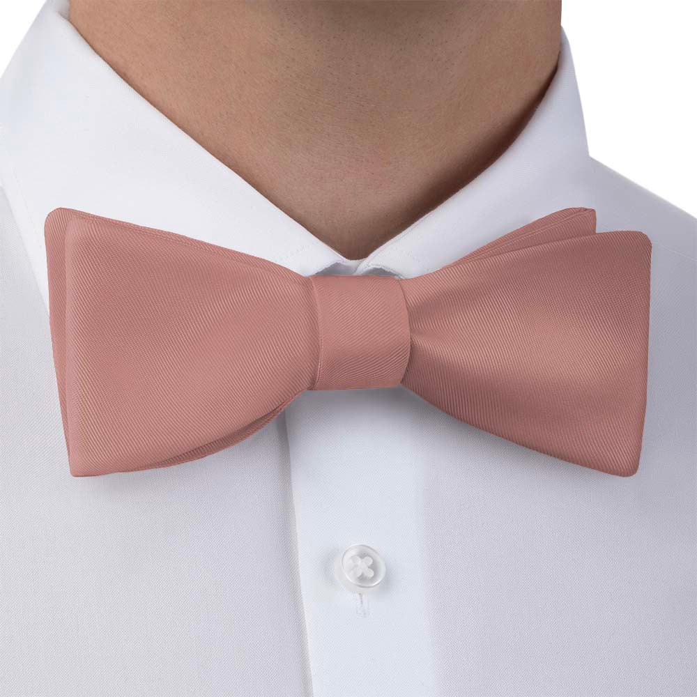 Azazie Champagne Rose Bow Tie - Bow Tie with Dress Shirt - Knotty Tie Co.