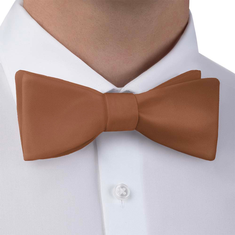 Azazie Cinnamon Bow Tie - Bow Tie with Dress Shirt - Knotty Tie Co.