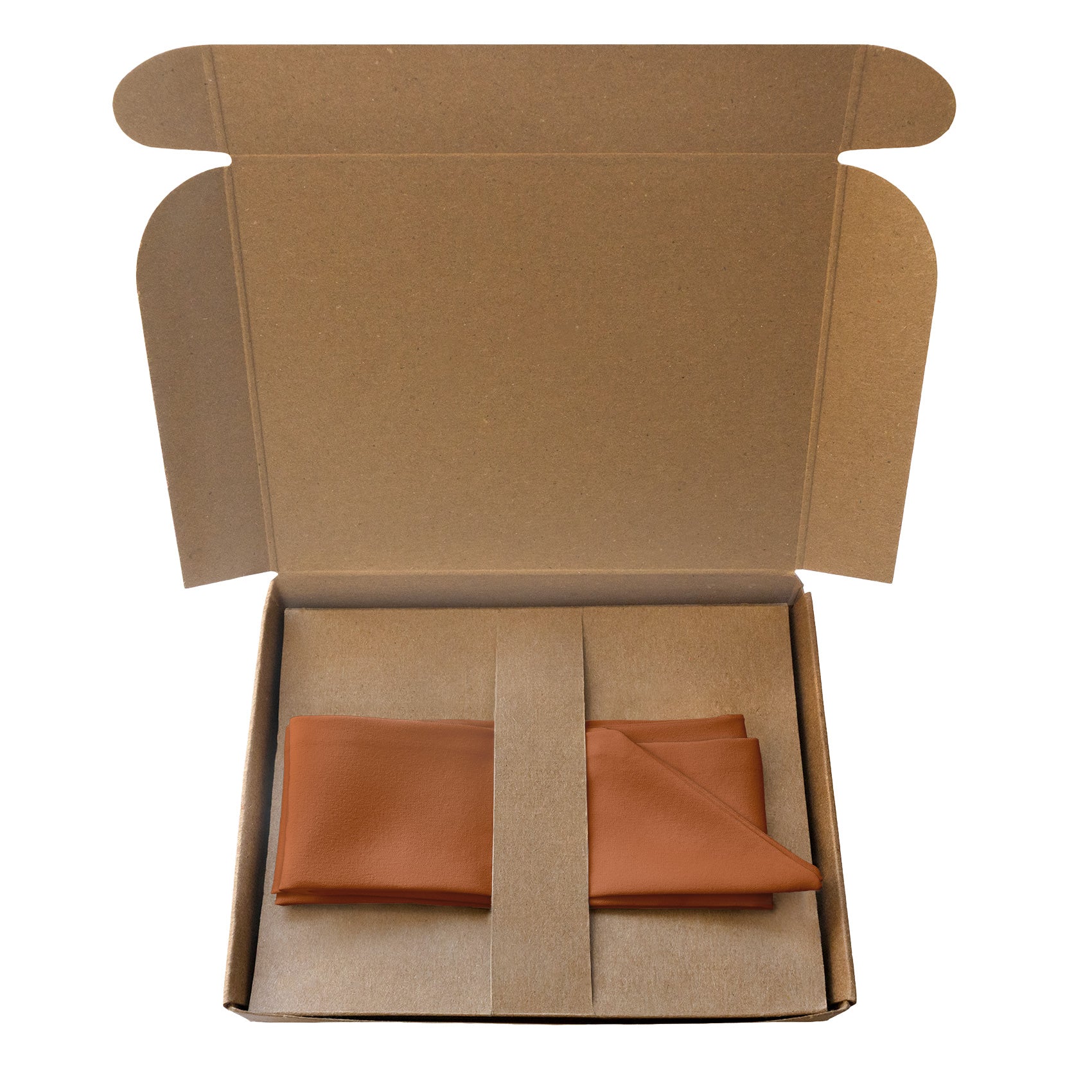 Azazie Cinnamon Hair Scarf - Packaging - Knotty Tie Co.