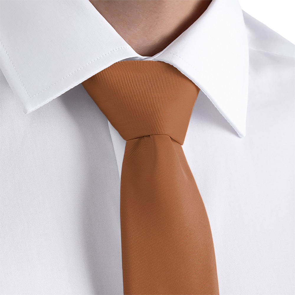 Azazie Cinnamon Necktie - Dress Shirt - Knotty Tie Co.