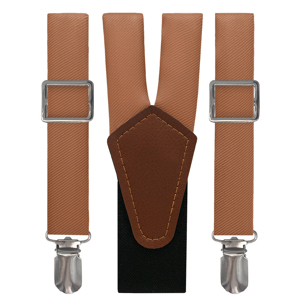 Azazie Cinnamon Suspenders - Main View - Knotty Tie Co.
