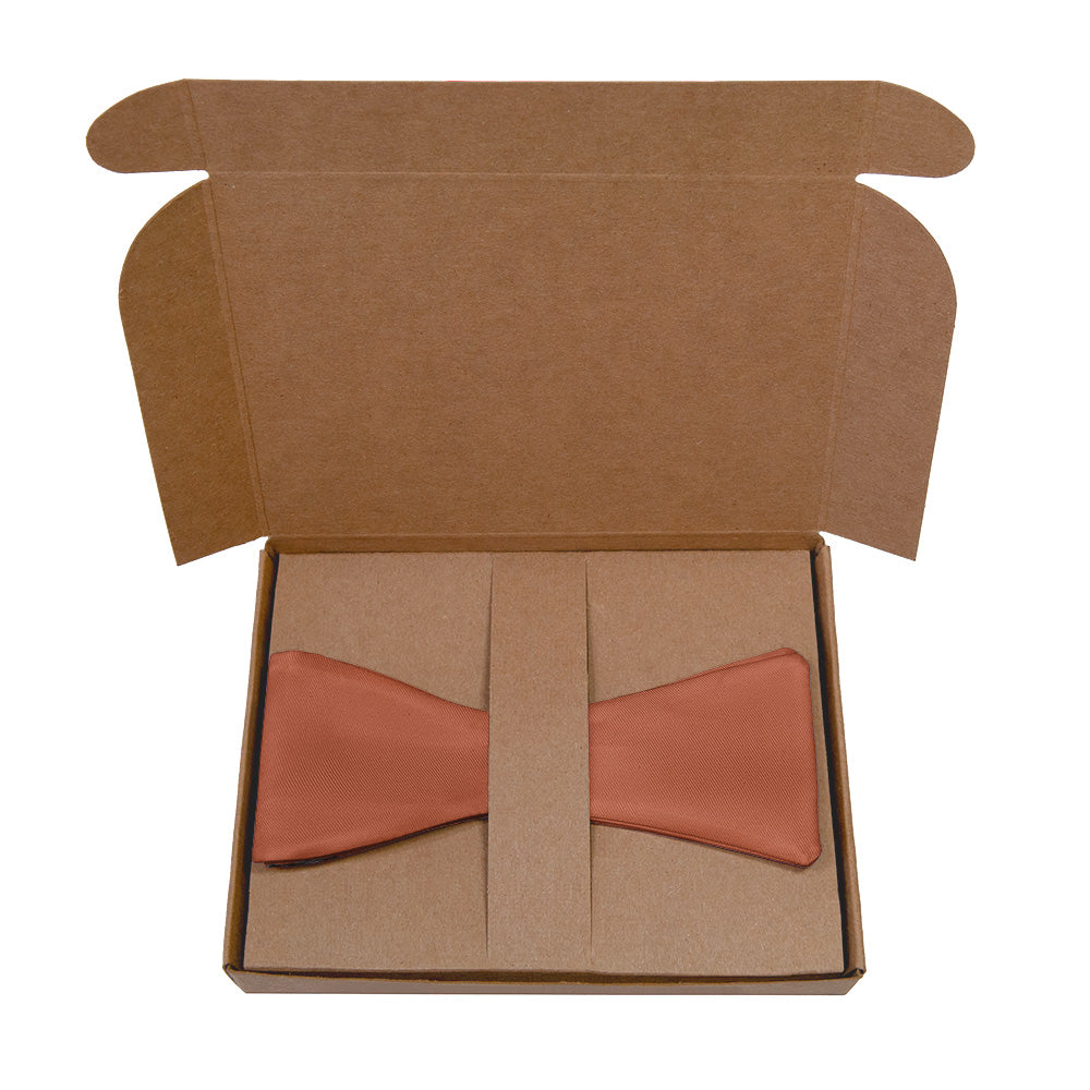 Azazie Clay Bow Tie - Kraft Gift Box Packaging - Knotty Tie Co.
