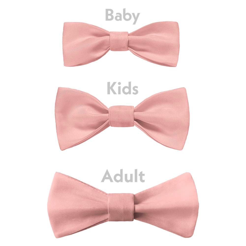 Azazie Coral Bow Tie - Bow Sizes - Knotty Tie Co.