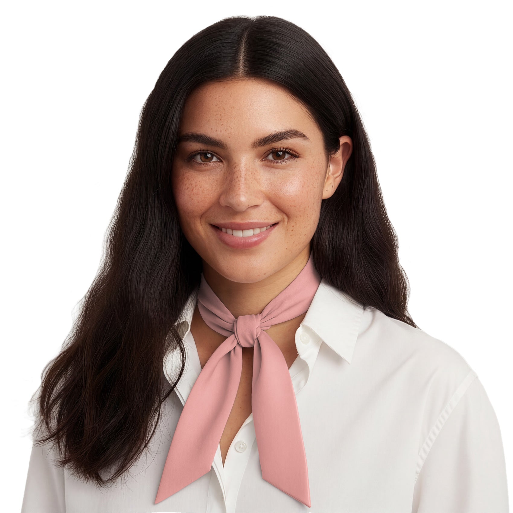 Azazie Coral Hair Scarf - Neck Scarves - Knotty Tie Co.