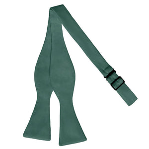 Azazie Dark Green Bow Tie - Adult Extra-Long Self-Tie 18-21" -  - Knotty Tie Co.