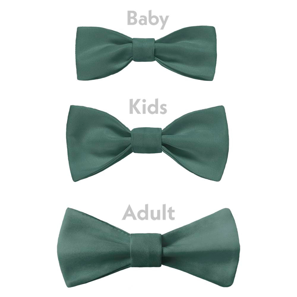 Azazie Dark Green Bow Tie - Bow Sizes - Knotty Tie Co.