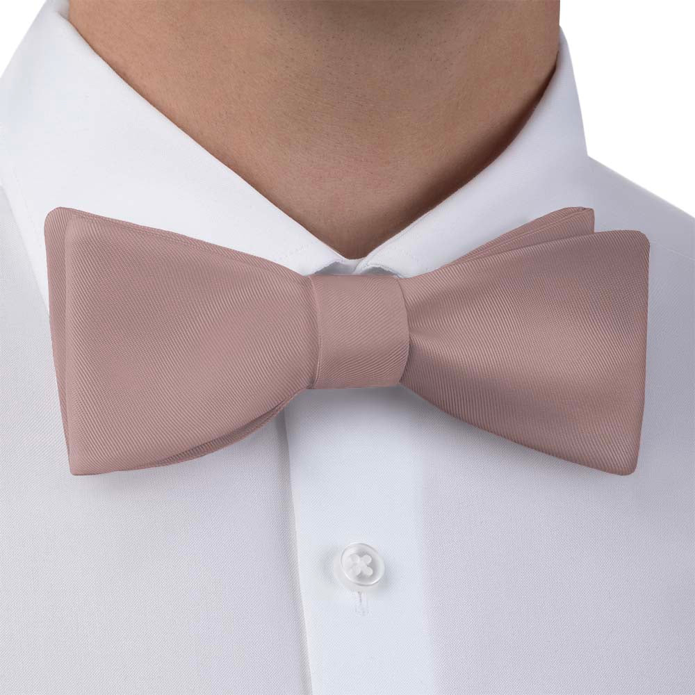 Azazie Dusty Rose Bow Tie - Bow Tie with Dress Shirt - Knotty Tie Co.
