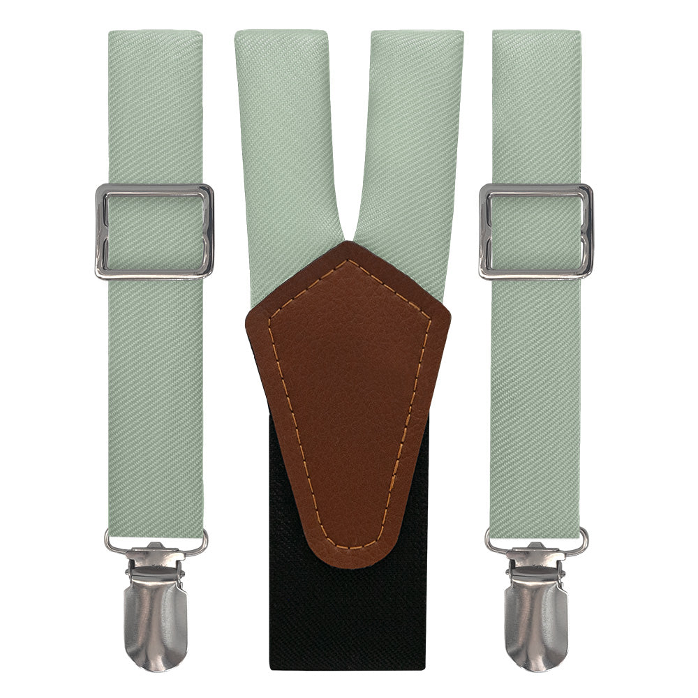 Mens Solid Plain Braces Unisex Clip-on Suspenders ... - Vicedeal