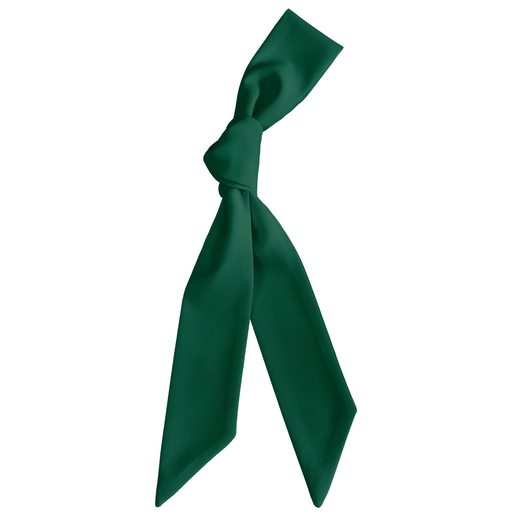 Azazie Emerald Hair Scarf - Scarf Tied Into Knot - Knotty Tie Co.