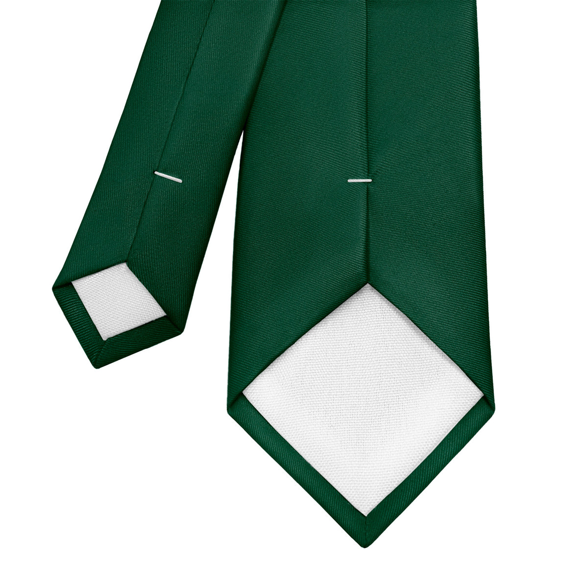 Azazie Emerald Necktie - Tipping - Knotty Tie Co.