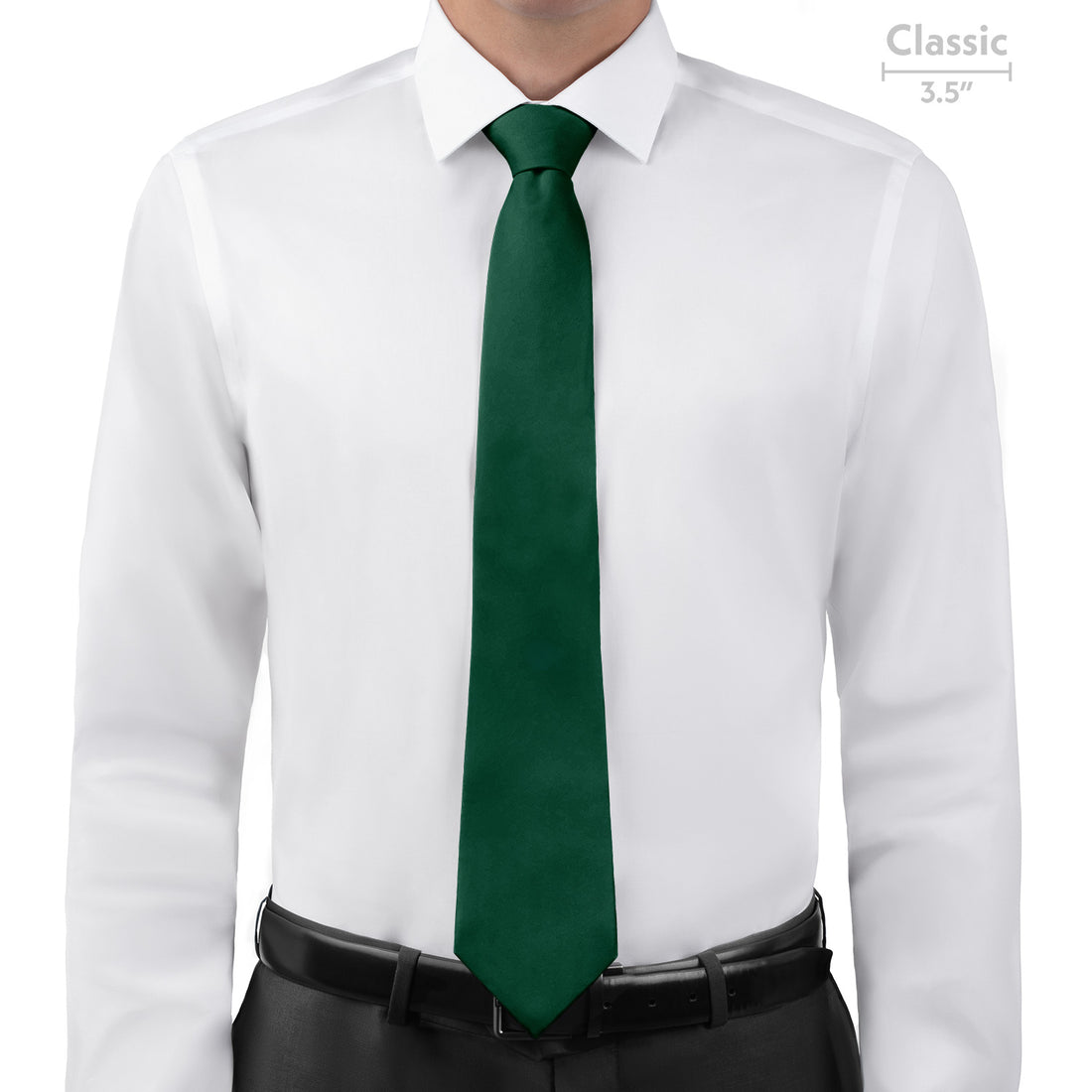 Azazie Emerald Necktie - Classic - Knotty Tie Co.