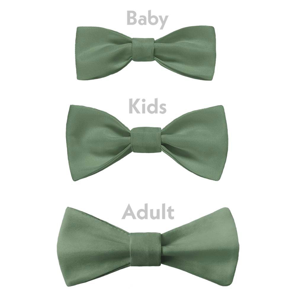 Azazie Eucalyptus Bow Tie - Bow Sizes - Knotty Tie Co.
