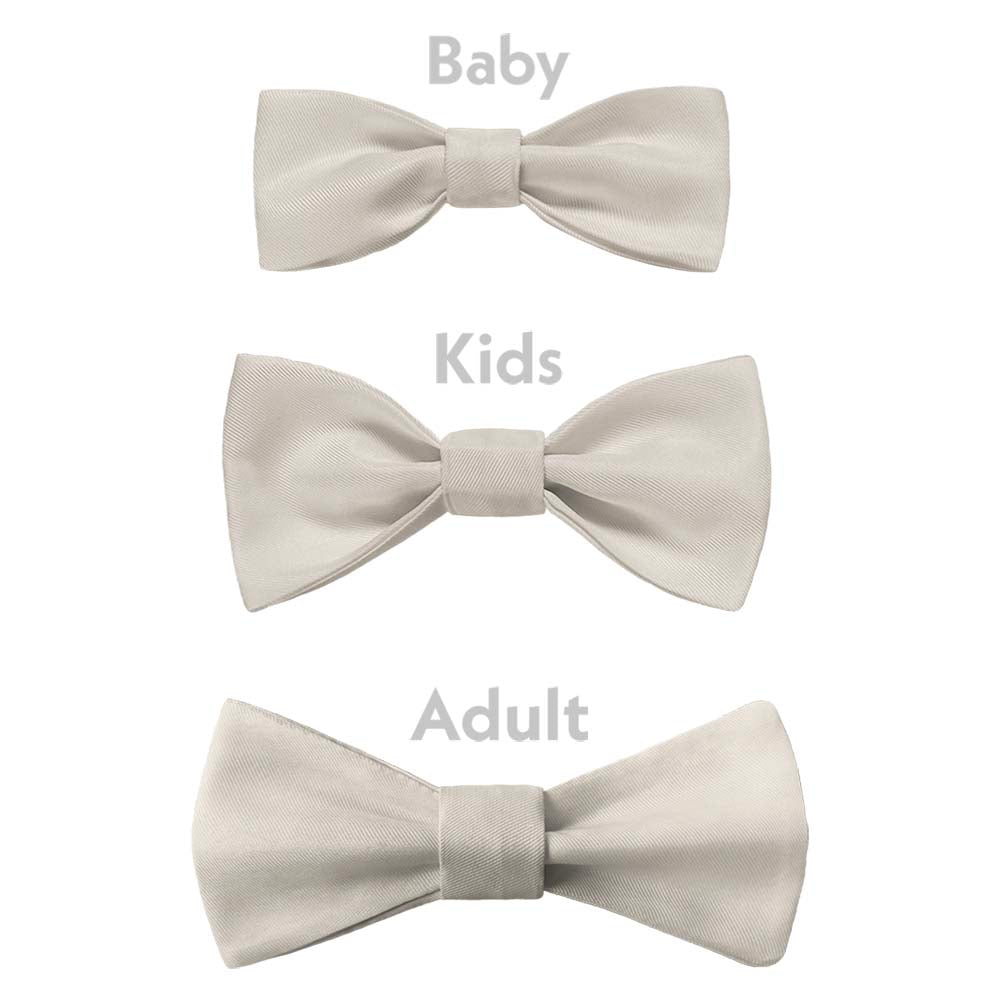 Azazie Frost Bow Tie - Bow Sizes - Knotty Tie Co.