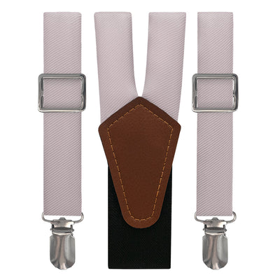 Azazie Frosted Lilac Suspenders