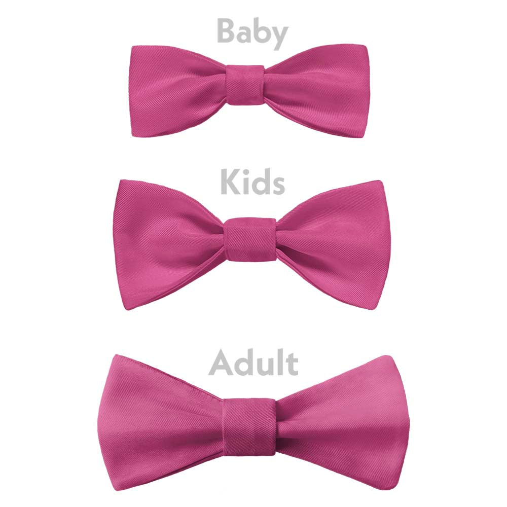 Azazie Fuchsia Bow Tie - Bow Sizes - Knotty Tie Co.
