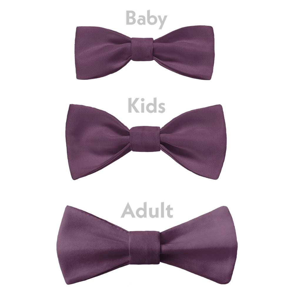 Azazie Grape Bow Tie - Bow Sizes - Knotty Tie Co.