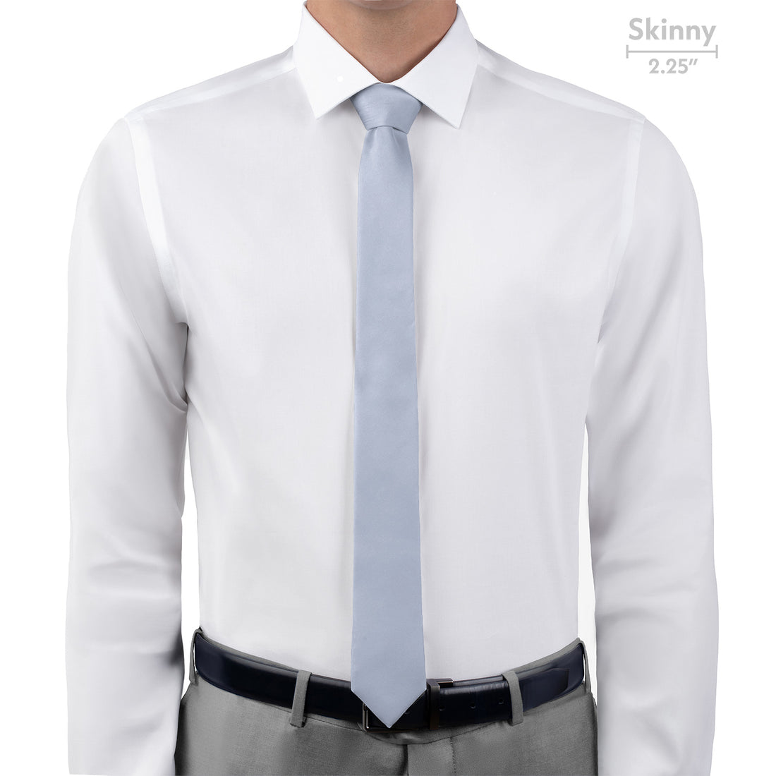 Azazie Ice Necktie - Skinny - Knotty Tie Co.