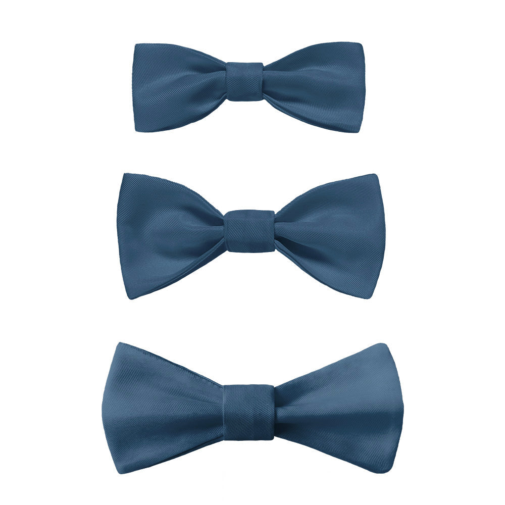 Azazie Ink Blue Bow Tie -  -  - Knotty Tie Co.