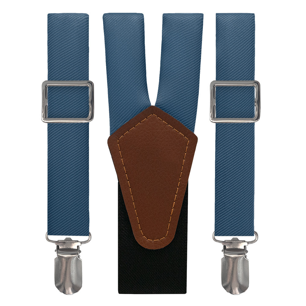 Azazie Ink Blue Suspenders