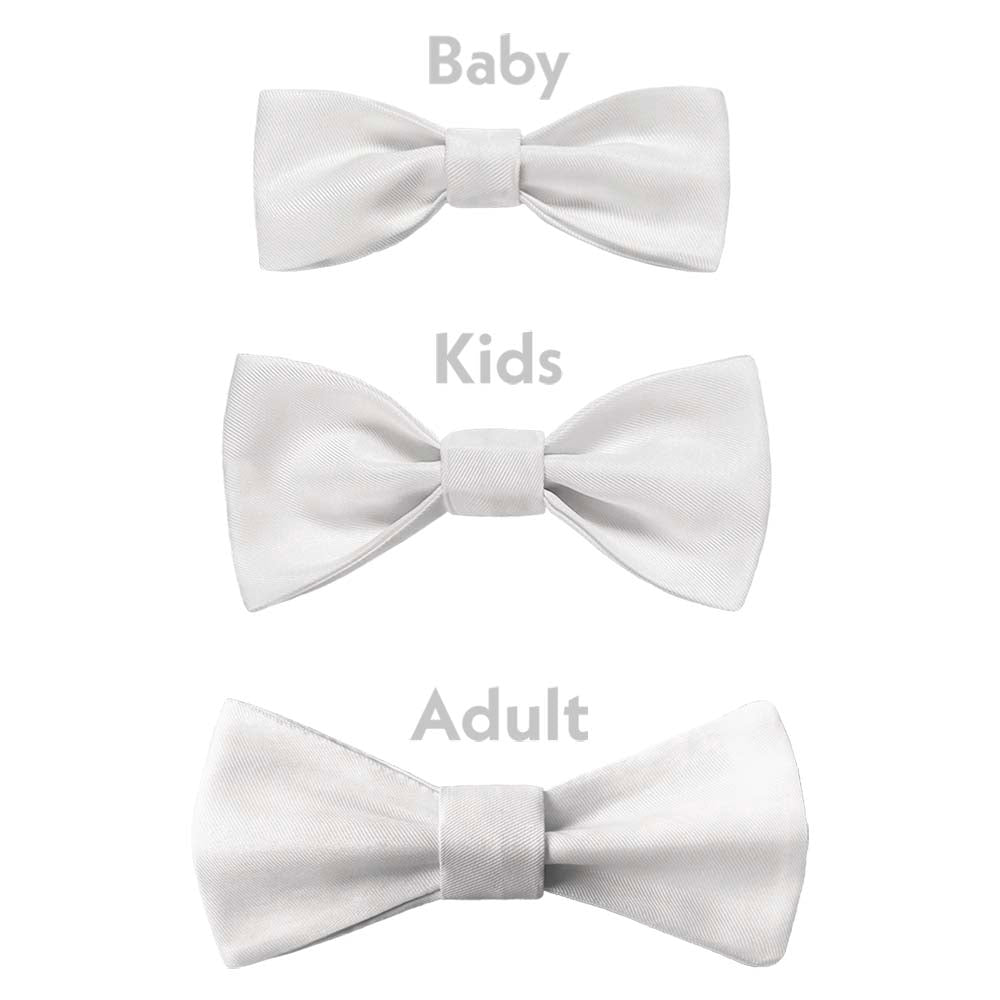 Azazie Ivory Bow Tie - Bow Sizes - Knotty Tie Co.