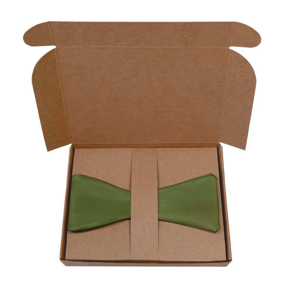 Azazie Juniper Bow Tie- Kraft Gift Box Packaging - Knotty Tie Co.