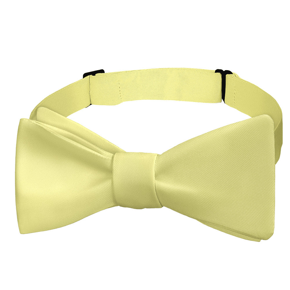 Azazie Lemon Sorbet Bow Tie - Self Tie Bow Tie - Knotty Tie Co.
