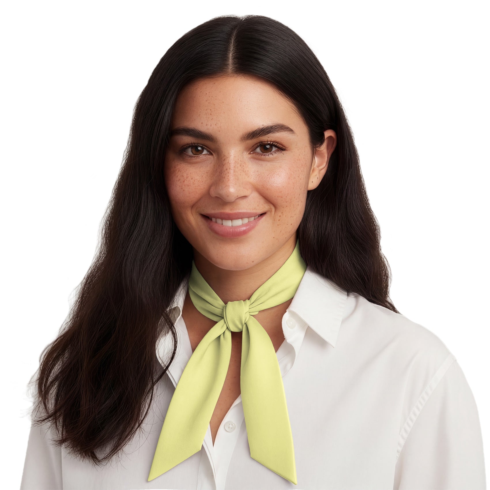 Azazie Lemon Sorbet Hair Scarf - Neck Scarves - Knotty Tie Co.