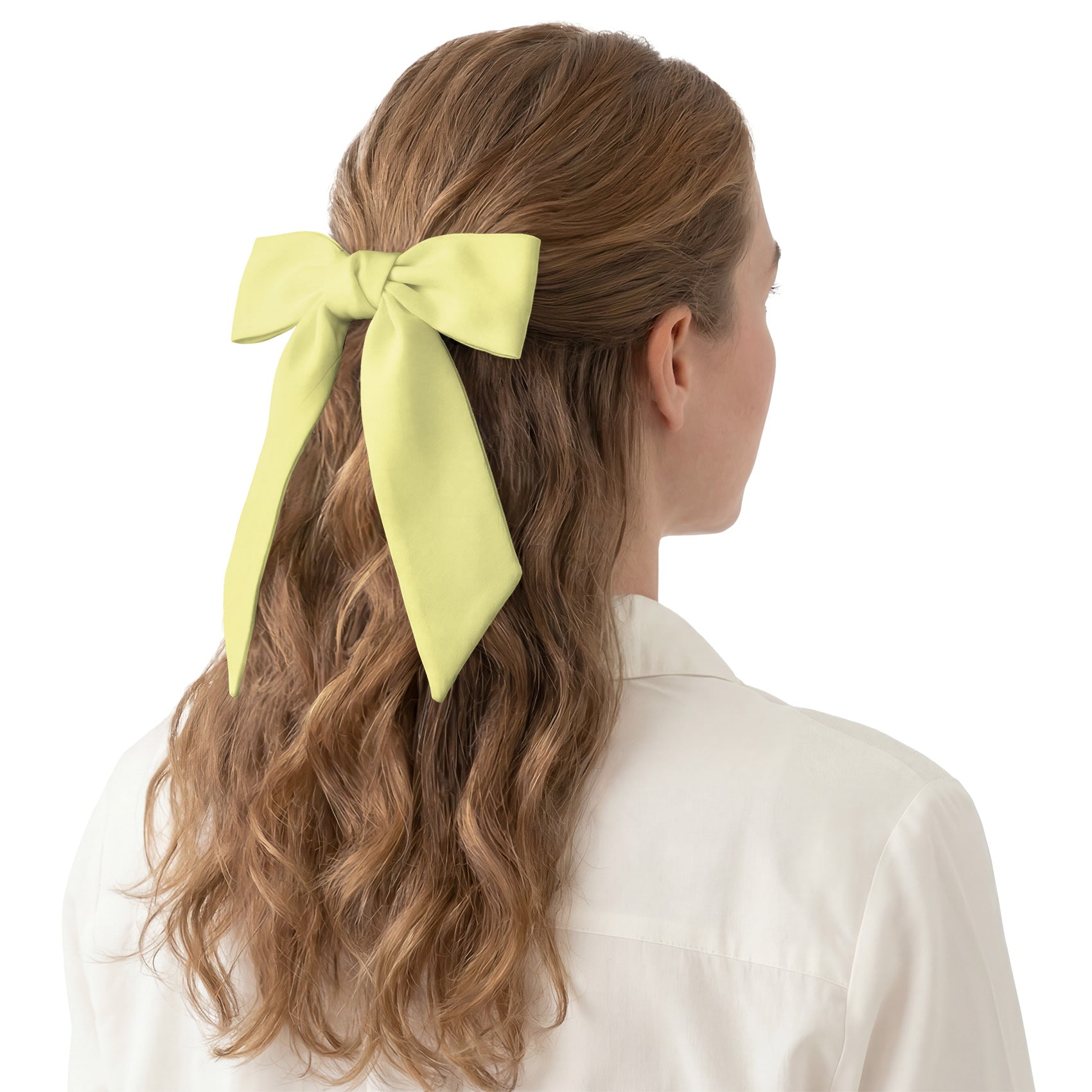Azazie Lemon Sorbet Hair Scarf - Hair Scarf - Knotty Tie Co.