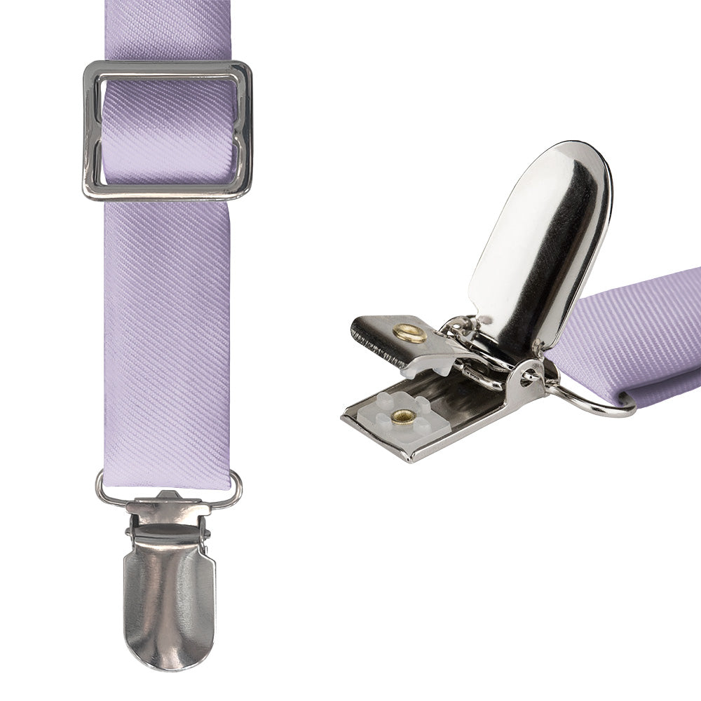 Azazie Lilac Suspenders