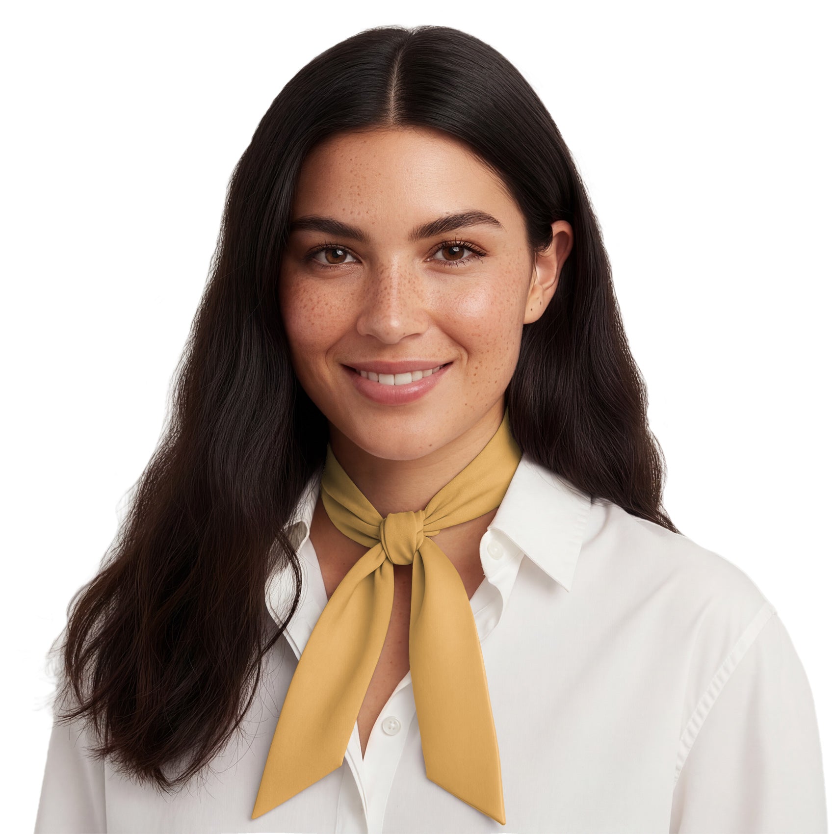 Azazie Marigold Hair Scarf - Neck Scarves - Knotty Tie Co.