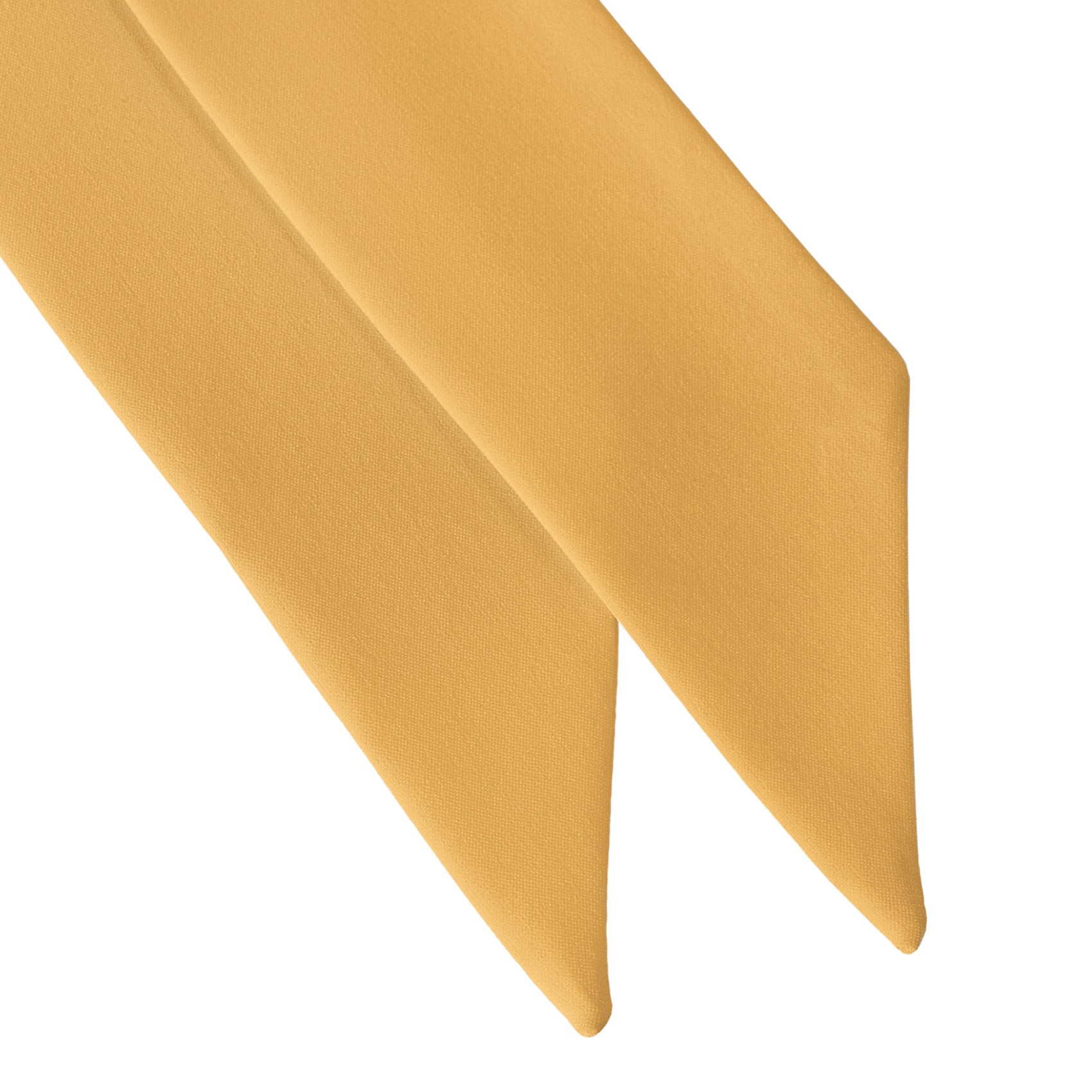Azazie Marigold Hair Scarf - Scarf Tapered Ends - Knotty Tie Co.