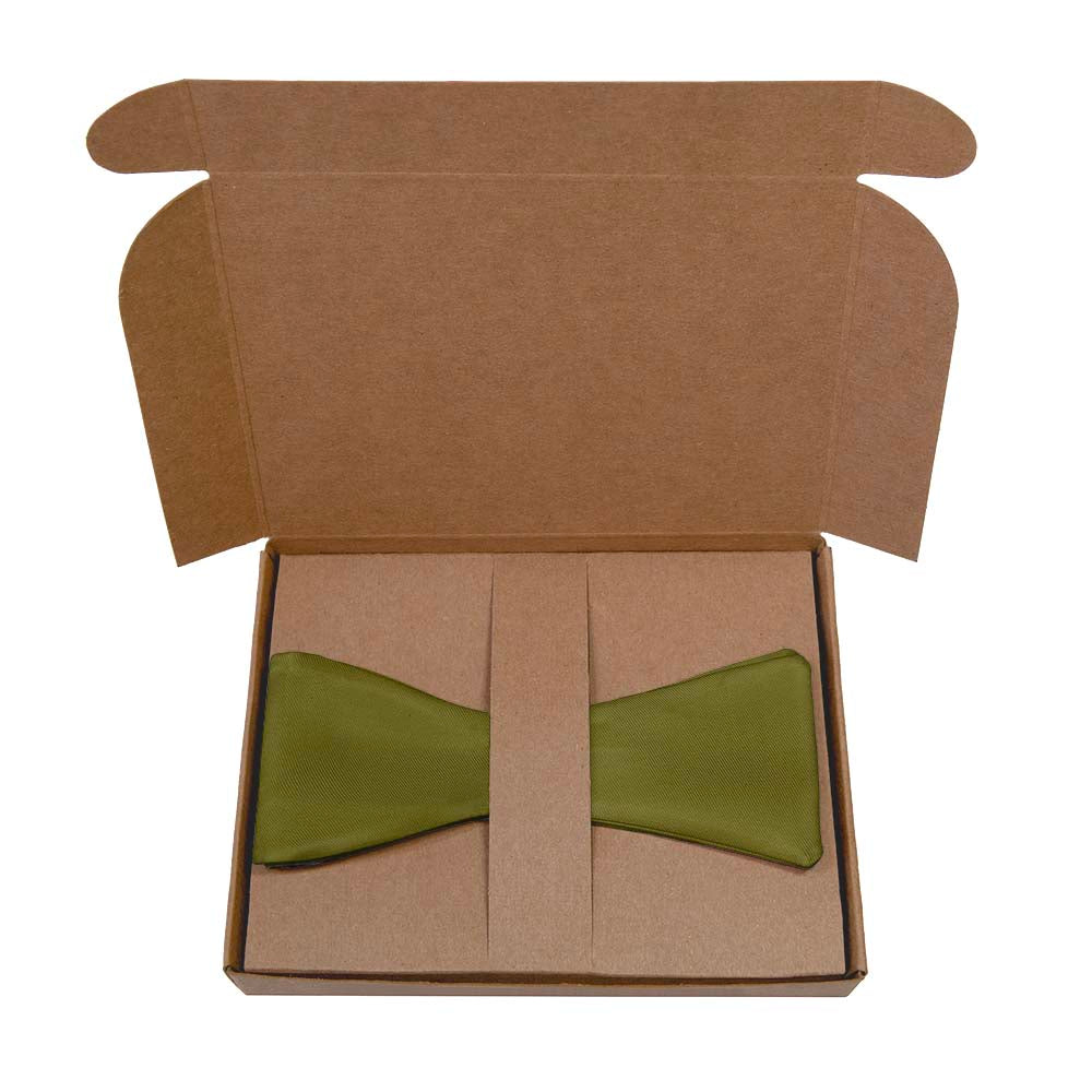 Azazie Martini Bow Tie- Kraft Gift Box Packaging - Knotty Tie Co.