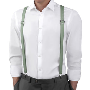 Azazie Matcha Suspenders
