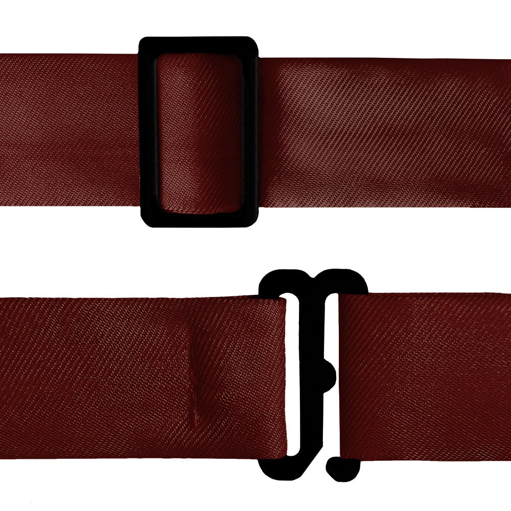 Azazie Merlot Bow Tie - Bow Tie Hardware - Knotty Tie Co.