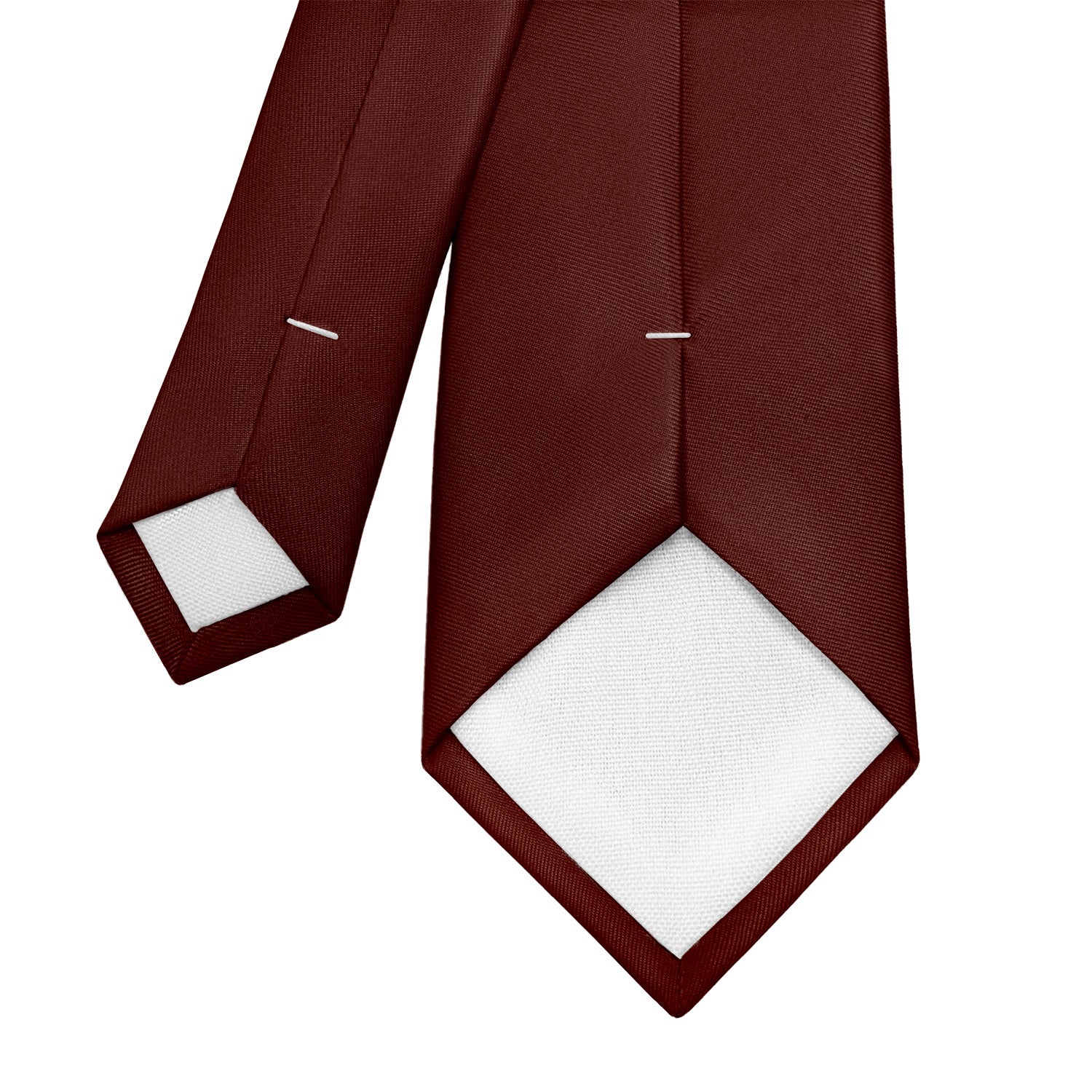 Azazie Merlot Necktie - Tipping - Knotty Tie Co.