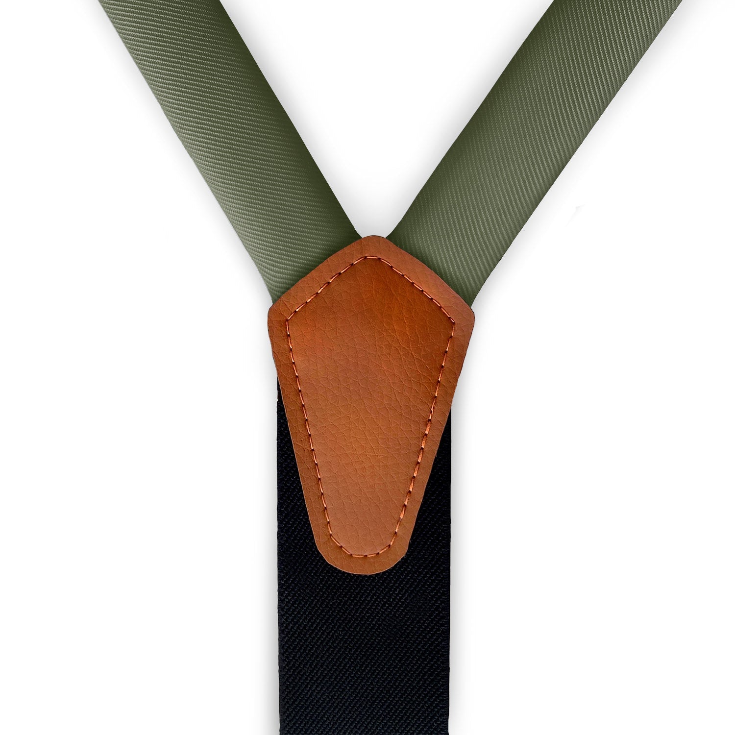Azazie Olive Suspenders -  -  - Knotty Tie Co.