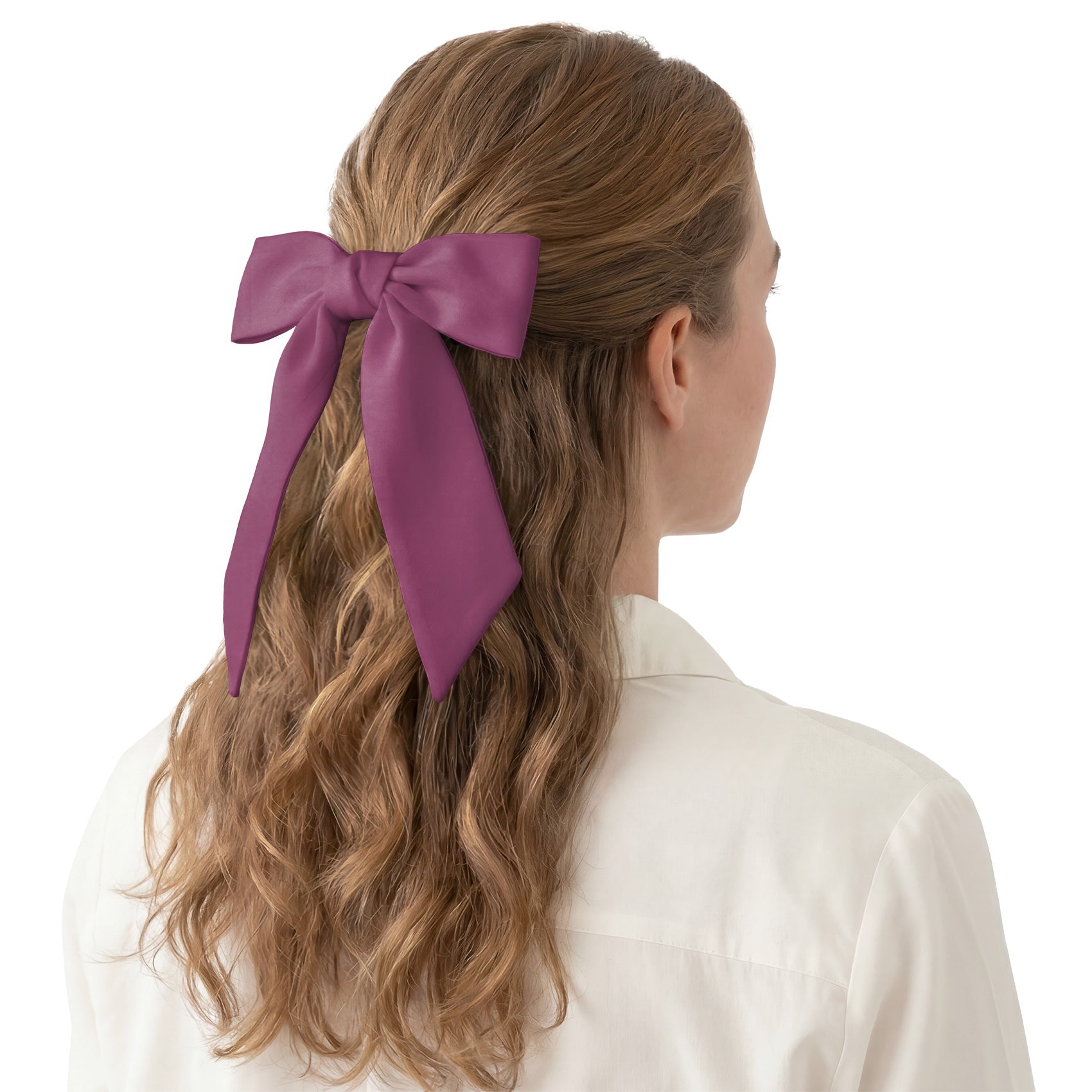 Azazie Orchid Hair Scarf - Hair Scarf - Knotty Tie Co.
