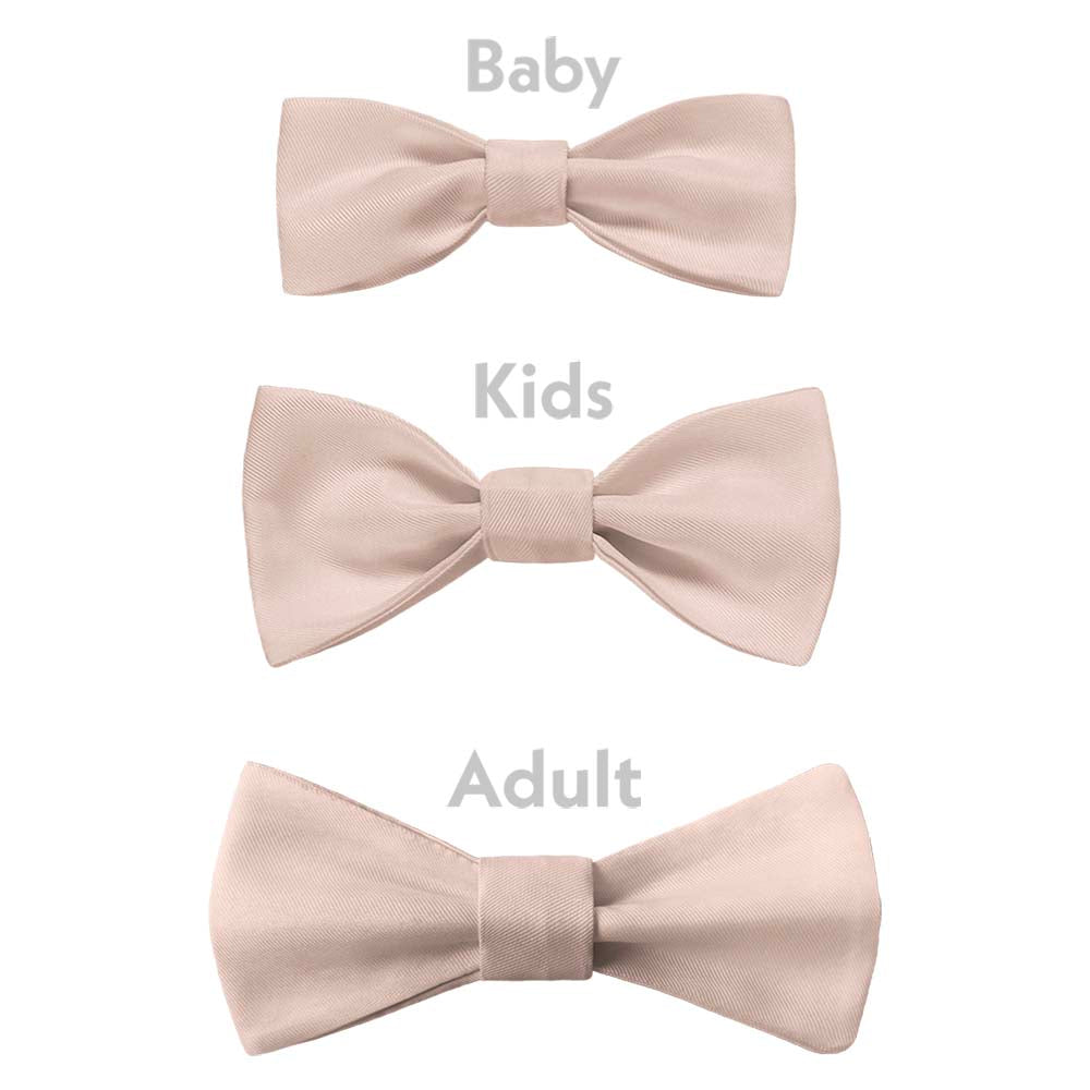 Azazie Pearl Pink Bow Tie - Bow Sizes - Knotty Tie Co.