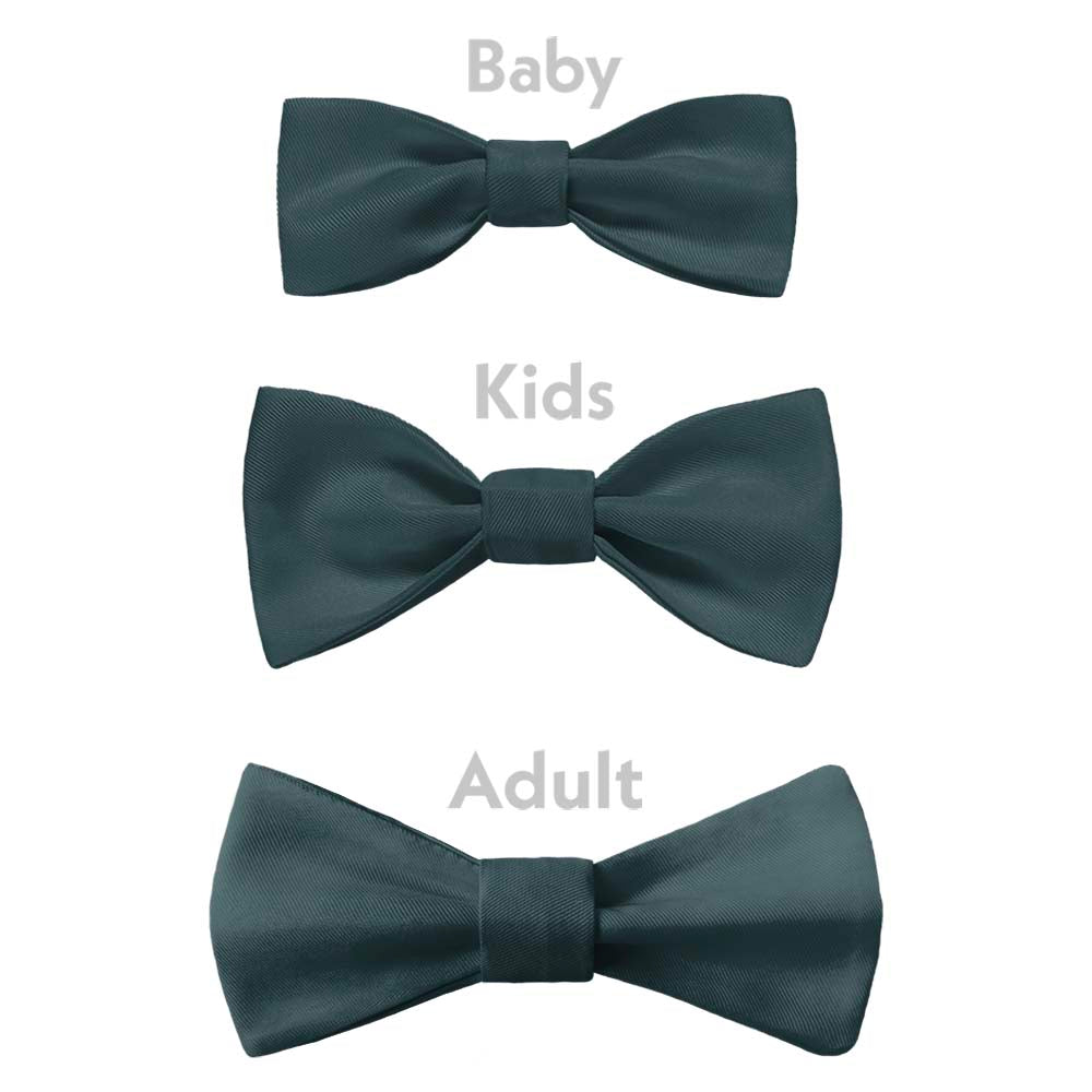 Azazie Pine Bow Tie - Bow Sizes - Knotty Tie Co.