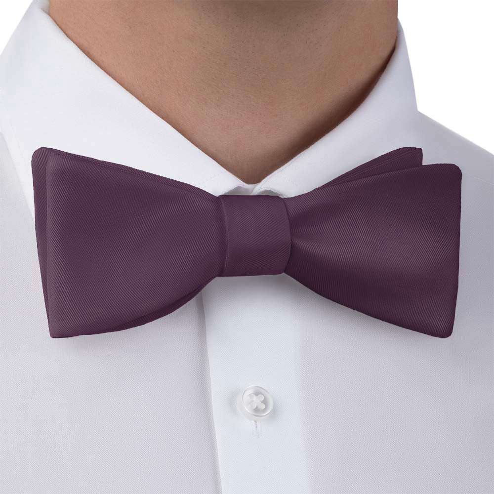 Azazie Plum Bow Tie - Bow Tie with Dress Shirt - Knotty Tie Co.