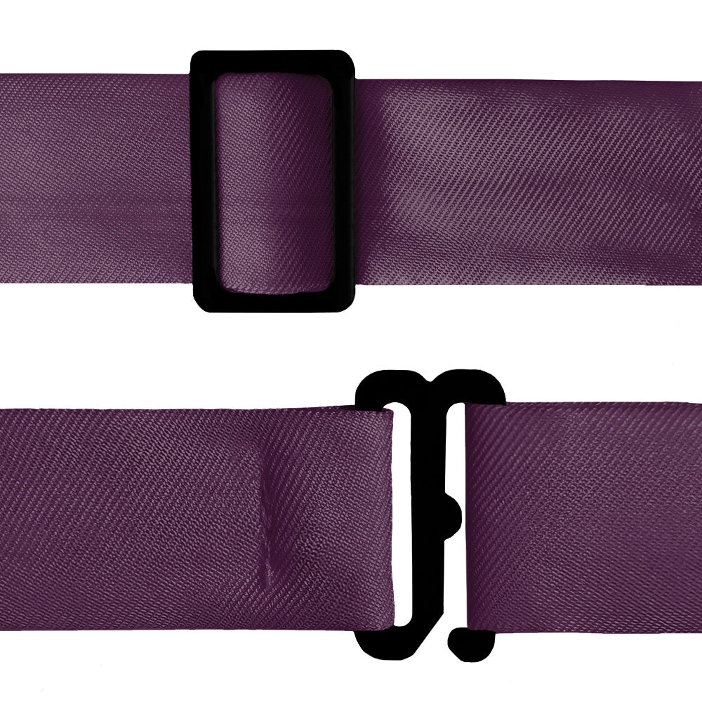 Azazie Plum Bow Tie - Bow Tie Hardware - Knotty Tie Co.