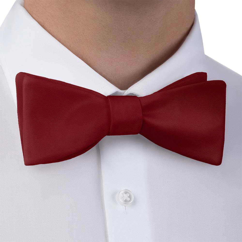 Azazie Pomegranate Bow Tie - Bow Tie with Dress Shirt - Knotty Tie Co.