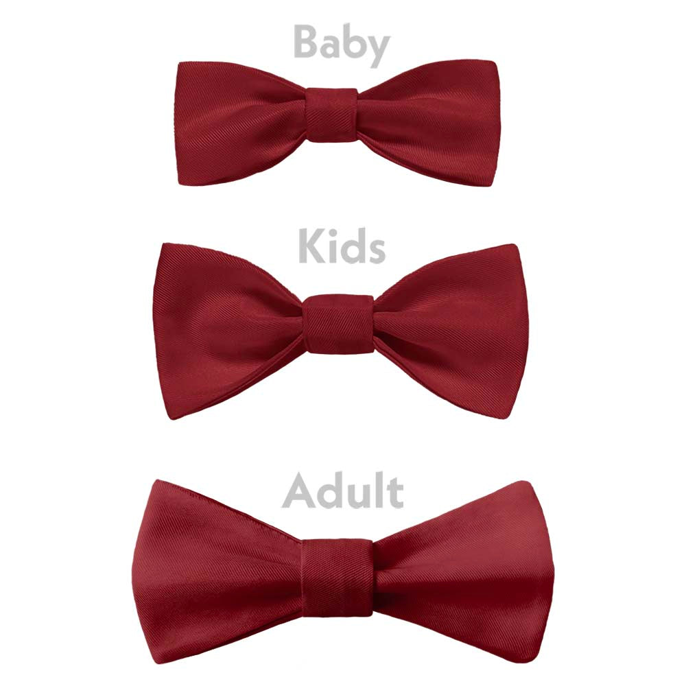 Azazie Pomegranate Bow Tie - Bow Sizes - Knotty Tie Co.