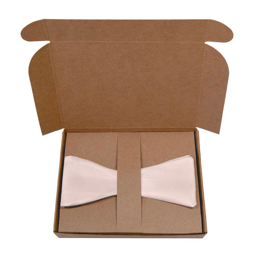 Azazie Rose Petal Bow Tie- Kraft Gift Box Packaging - Knotty Tie Co.