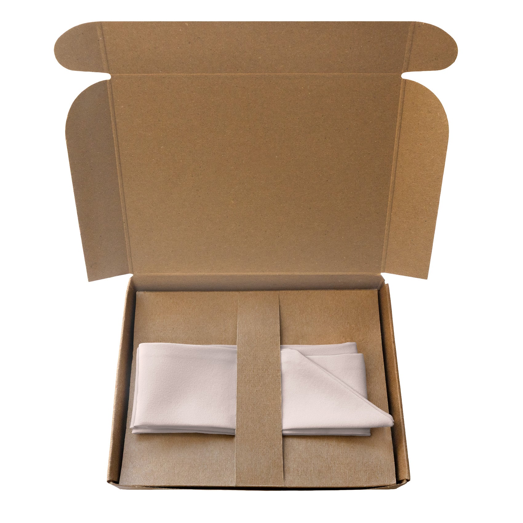 Azazie Rose Petal Hair Scarf - Packaging - Knotty Tie Co.