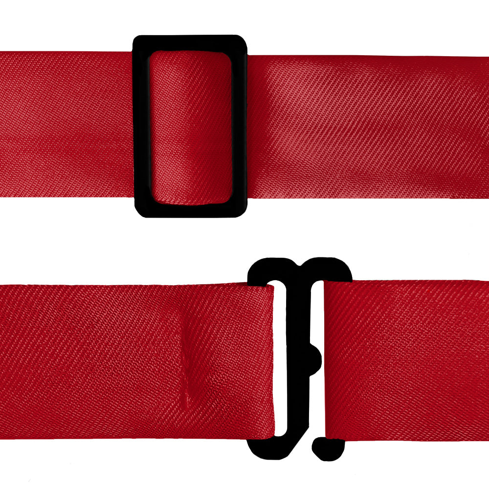 Azazie Scarlet Bow Tie - Bow Tie Hardware - Knotty Tie Co.