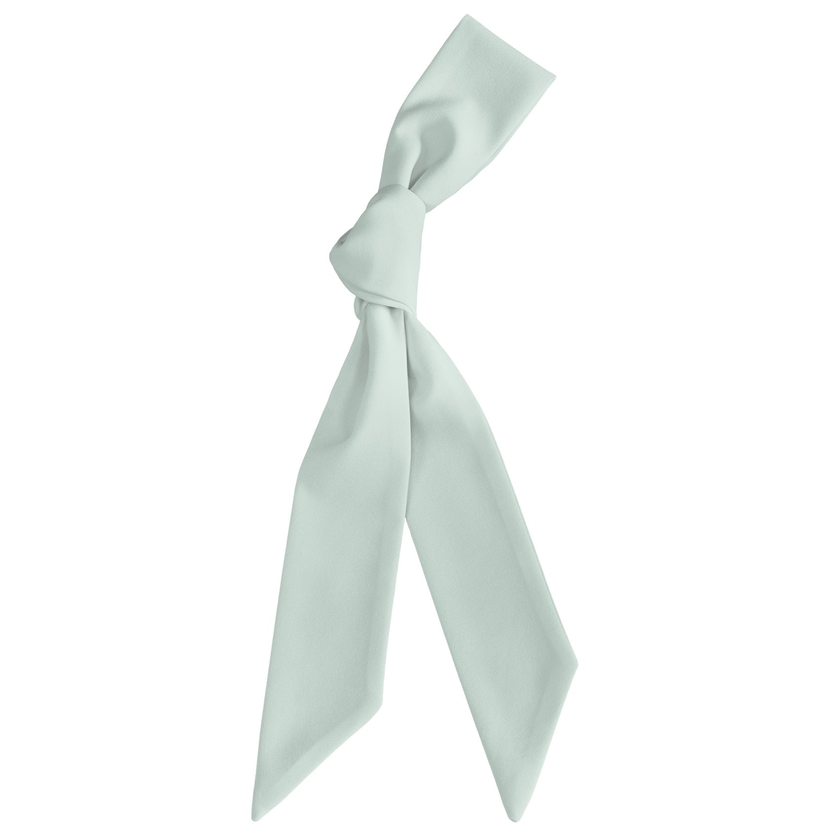 Azazie Sea Glass Hair Scarf - Scarf Tied Into Knot - Knotty Tie Co.