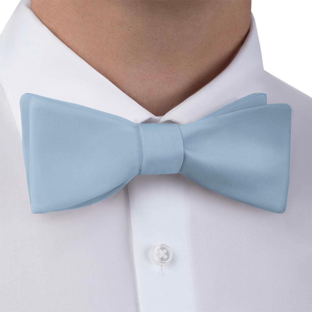 Azazie Sky Blue Bow Tie - Bow Tie with Dress Shirt - Knotty Tie Co.